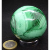 sphére en malachite
