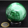 sphére en malachite