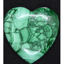 coeur en malachite