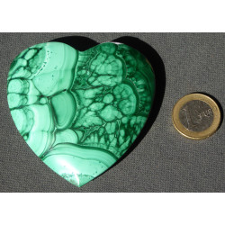 coeur en malachite