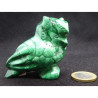 Chouette en malachite
