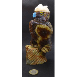 Hibou en pierre