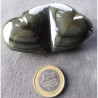 double coeur en obsidienne oeil céleste