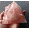 pyramide en quartz rose