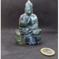 Bouddha en labradorite
