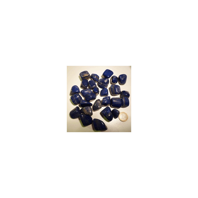 lapis lazuli en pierre roulée