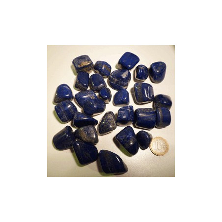 lapis lazuli en pierre roulée