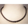 collier en perle ovale nacrée