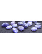  Tanzanite Cristaux Galet de Tanzanite Bleu 
