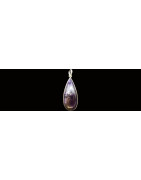  Ametrine Pendants Gemstone Pendants Ametrine Silver Pendants with drop shape Drop Ametrine Silver Pendant 