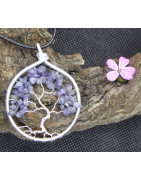 Pendentifs Arbre de Vie en Pierre