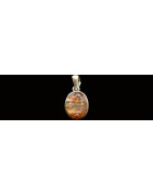  Pendentifs en  Pierre de Soleil pendentifs pendentif soleil pierre de soleil pendentif spirale pierre de soleil